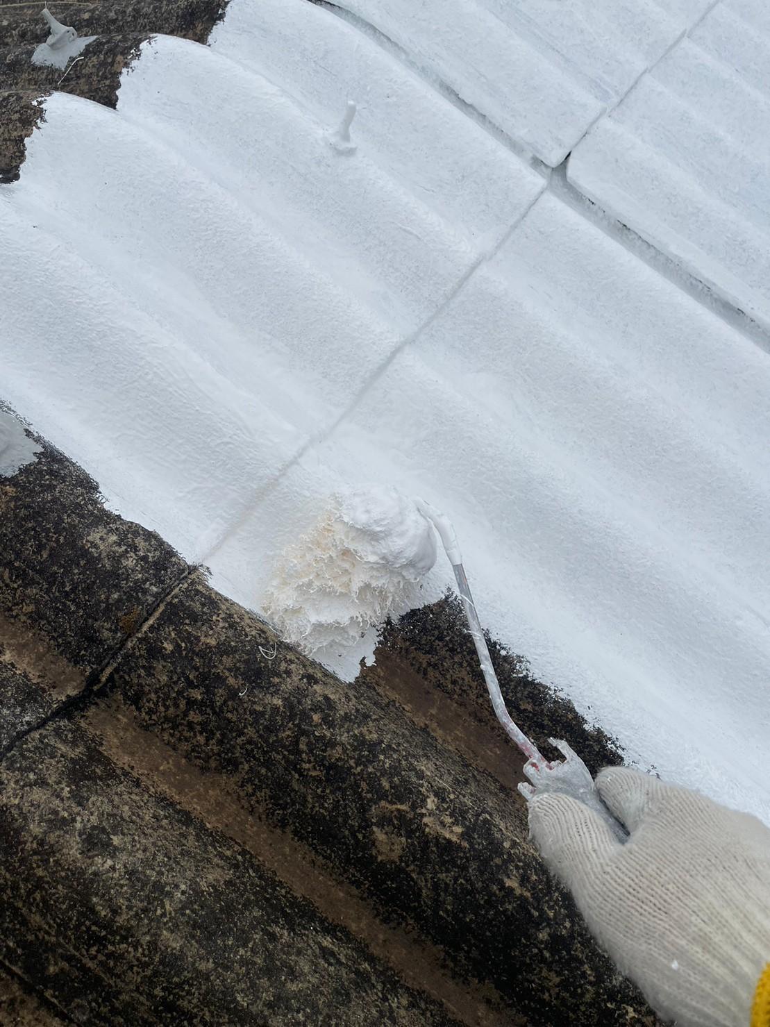 スレ-ト屋根・壁のアスベスト対策